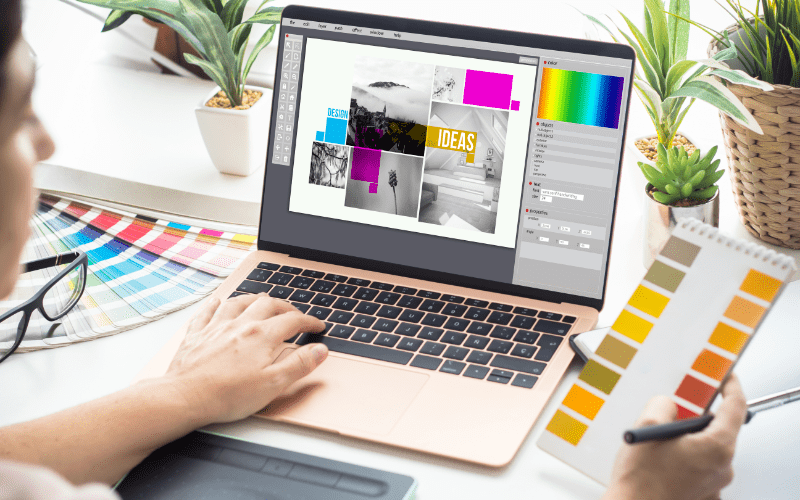 how to create graphics and visuals for digital marketing